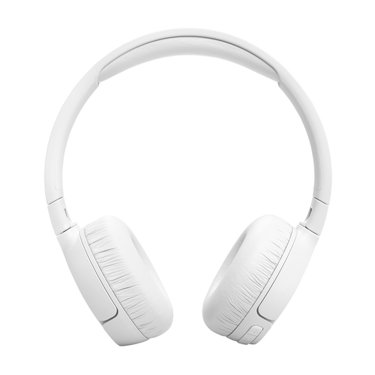 JBL Tune 670NC - White - Adaptive Noise Cancelling Wireless On-Ear Headphones - Back